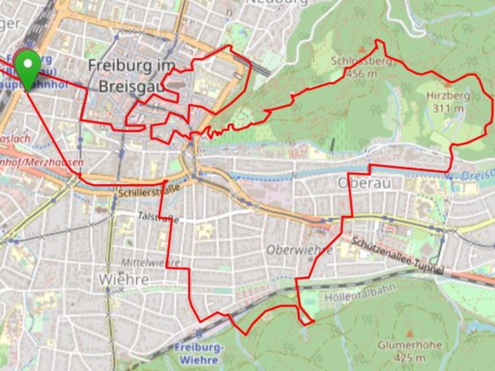 Freiburg im Breisgau minitrail run    Discover&nbsp;Freiburg im Breisgau, its Old Town and charming little canals, walls and towers, the cathedral, and footbridges. You&#39;ll explore the surrounding hills…