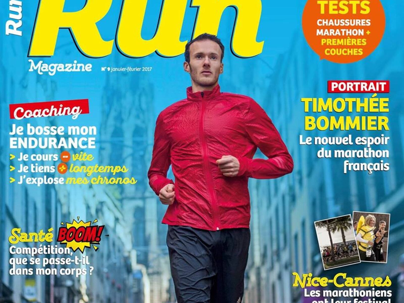 French running magazine - print, no 9, jan-feb 2017