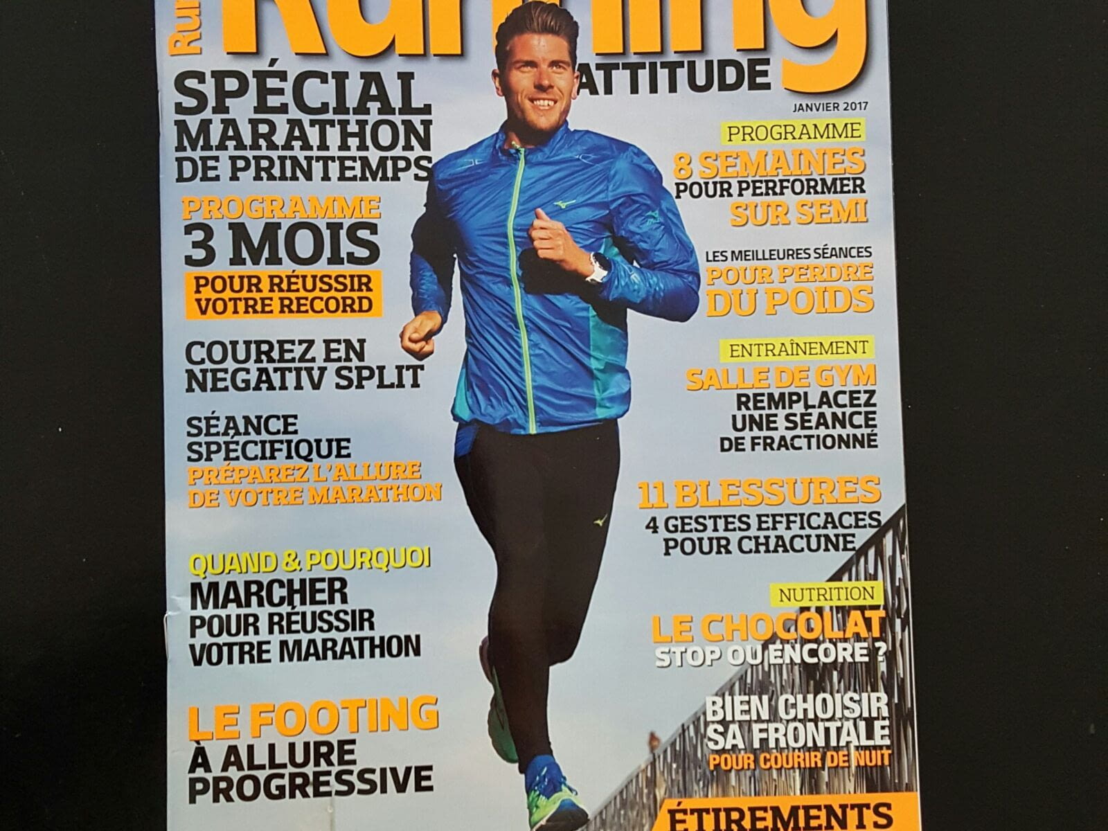 urbirun is in a running magazine again.    Thank you RunningAttitude 173, january 2017