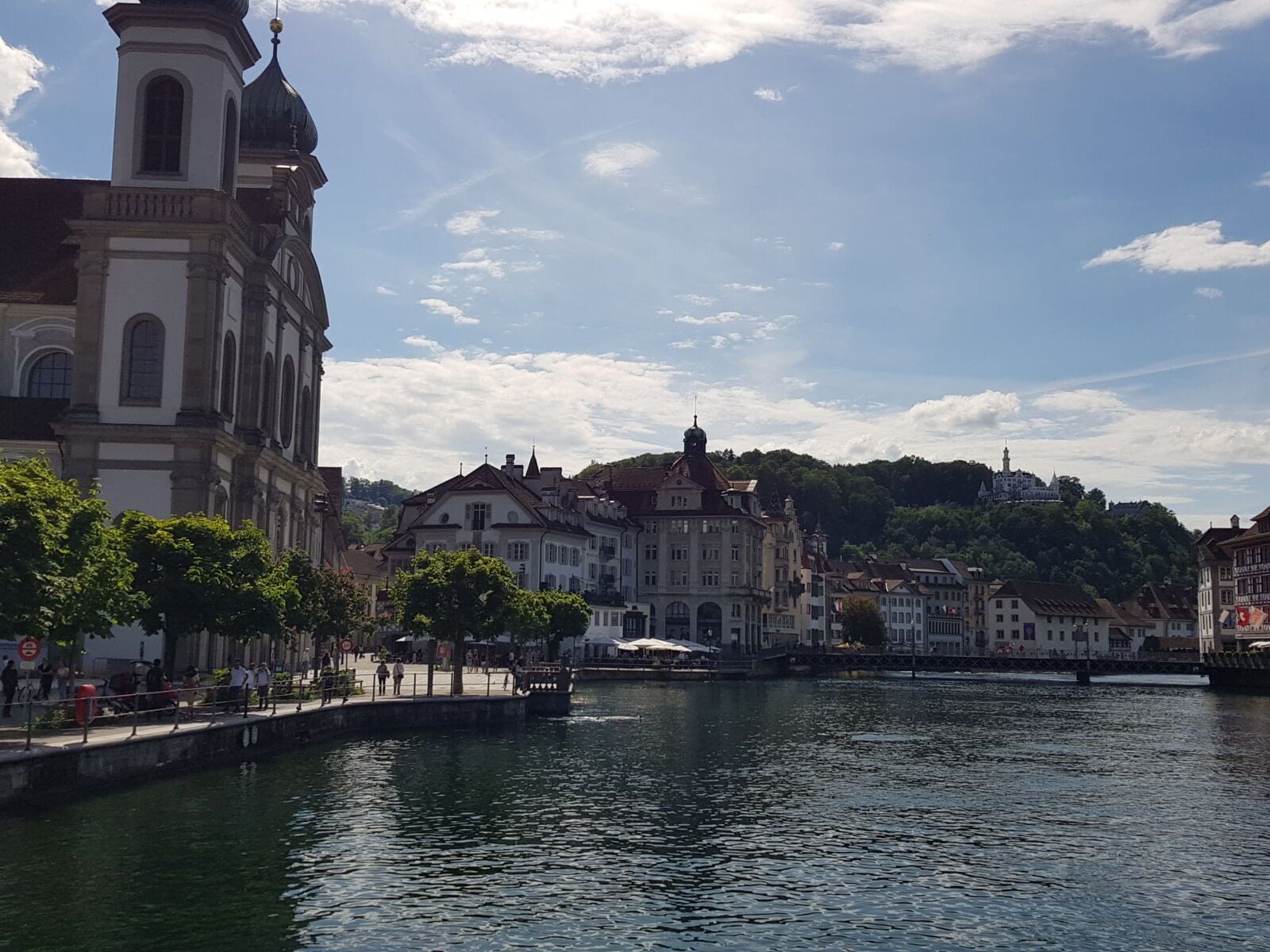 Lucerne Highlights    Discover Lucerne, one of Switzerland&#39;s gems, nestling in the heart of the mountains, at the end of Lake Lucerne.    In the medieval old town, you can admire frescoes on the facades,…