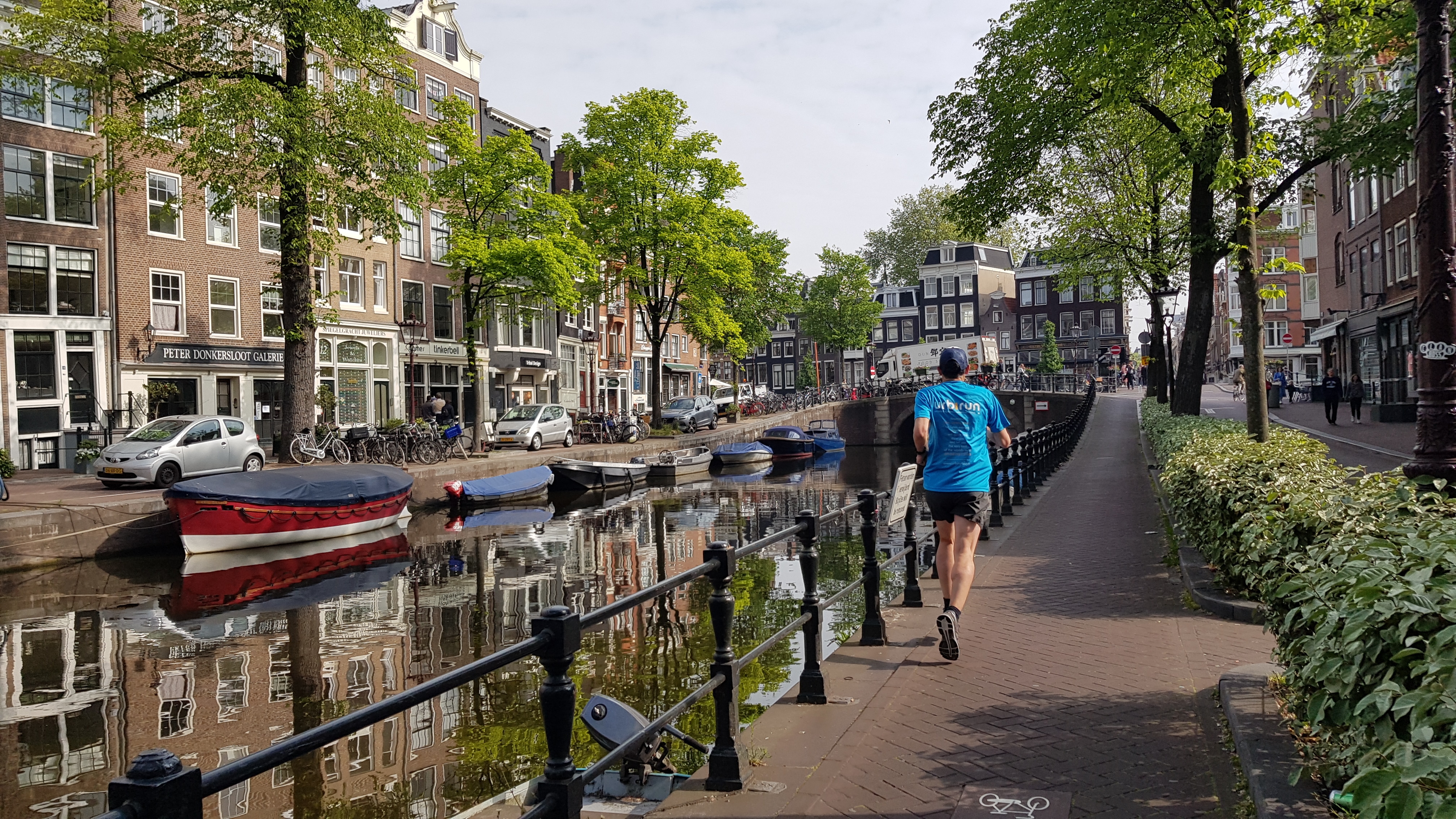 Running in Amsterdam