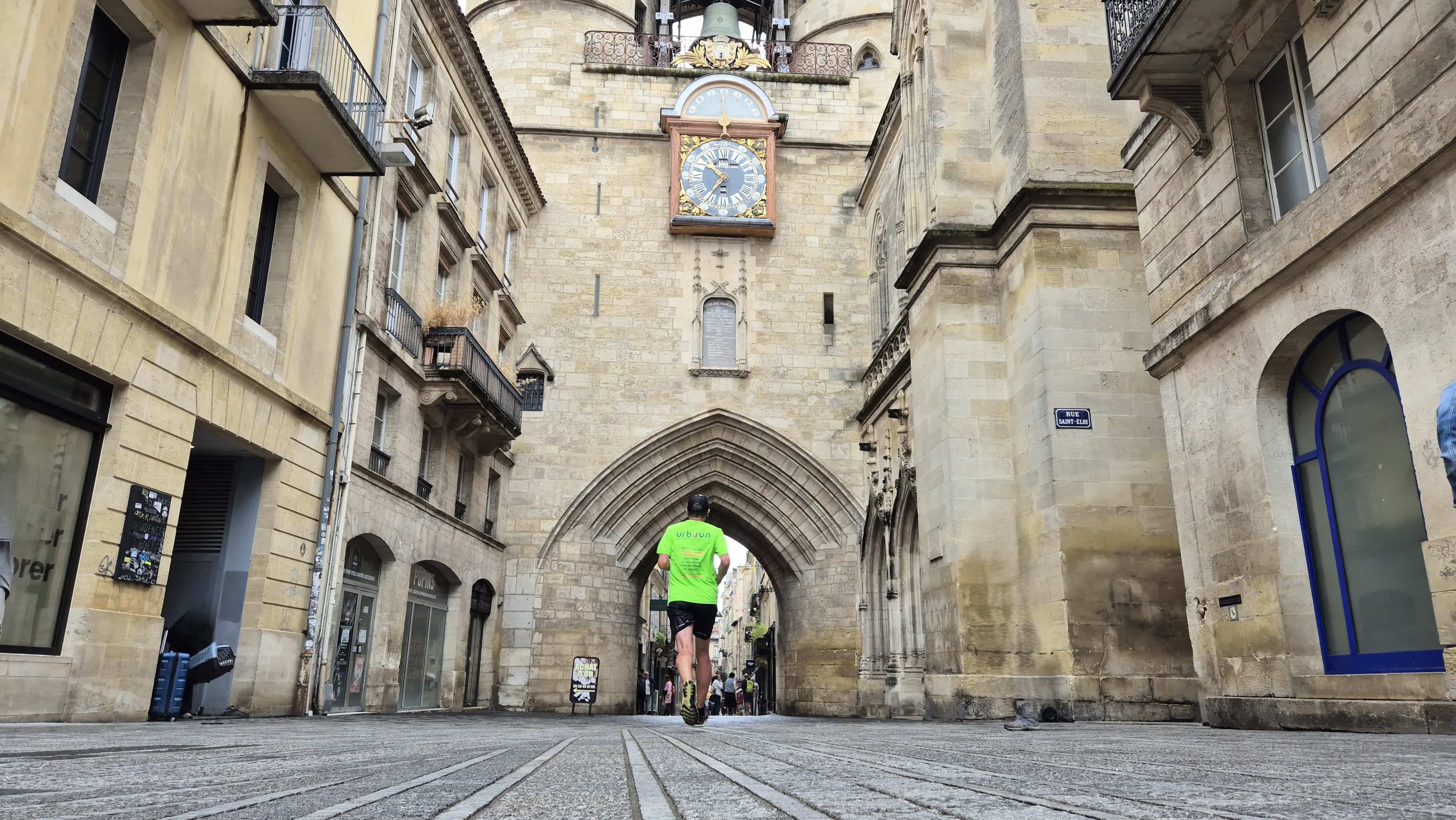 Running in Bordeaux